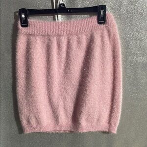 Fashion Nova Soft Pink Mini Skirt